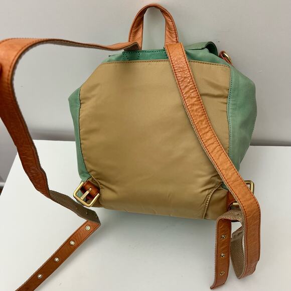 Salad Leather Convertible Backpack and Shoulder Bag main image 13